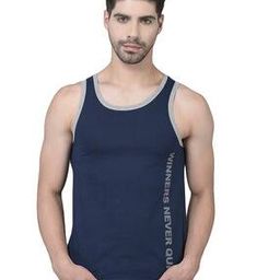 Typographic Print Sleeveless Vest-image-24