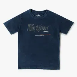 Typographic Print Crew-Neck T-Shirt-image-27