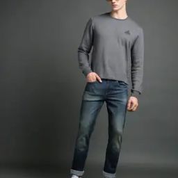 lee cooper Men Heavy-Wash Skinny Fit Jeans-picture-3