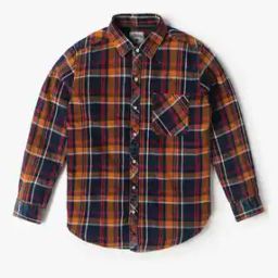 Boys Checked Relaxed Fit Shirt-picture-36