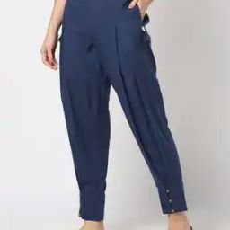 Solid Pleated Pants-image-93