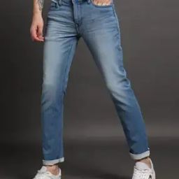 Men Norris Mid-Wash Slim LC08 Jeans-image-70
