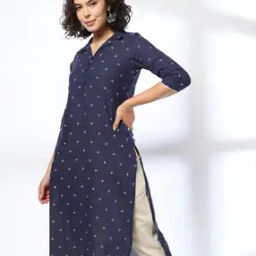 Women Printed Straight Kurta-image-48
