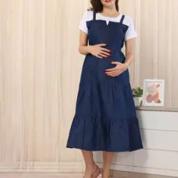 Women Tiered Dress with Strappy Sleeves-image-63