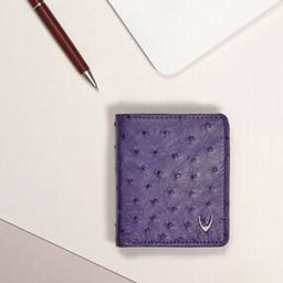 Patterned Leather Bi-Fold Wallet-image-33