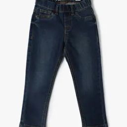 Girls Lightly Washed Skinny Fit Jeans-image-10
