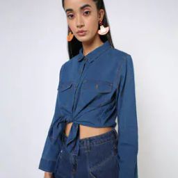 Shirt with Flap Pockets-image-28