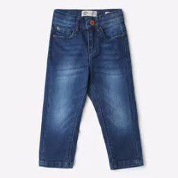 Girls Washed Mid-Rise Jeans-image-15