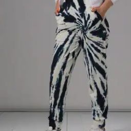 Tie & Dye Tapered Fit Joggers-image-35