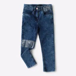 Acid-Wash Slim Fit Jeans-image-4