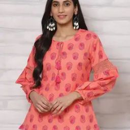 Women Floral Print A-Line Tunic-picture-16