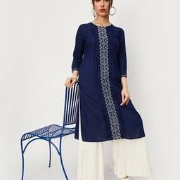 Embroidered Straight Kurta-image-36