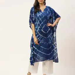 Tie & Dye Kaftan Kurta-40