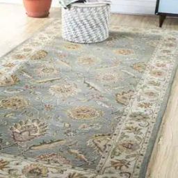 Hand Tufted Indian Print Wool Carpet 8' x 10'-10