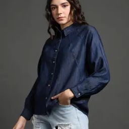 Women Regular Fit Denim Shirt-47