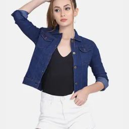 Women Regular Fit Button Closure Jacket-picture-8