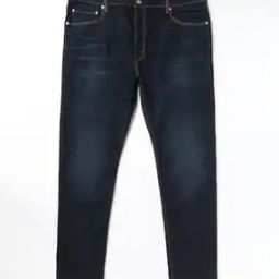 Men Mid-Wash Tapered Fit Jeans-image-11