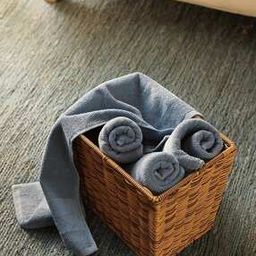 Set of 4  Sheared Hand Towels-image-1