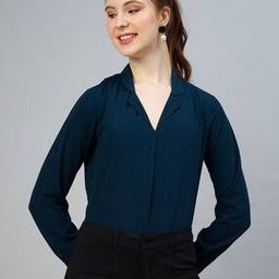Women Regular Fit Top with Curved Hem-image-99