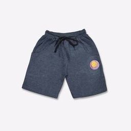 Graphic Print Shorts with Insert Pockets-12