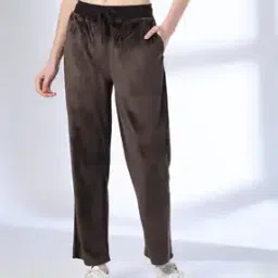 Women Straight Track Pants with Insert Pocket-image-60