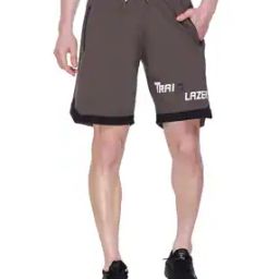 Men Typographic Print Regular Fit City Shorts-picture-25