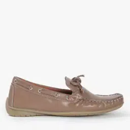 Square-Toe Boat Shoes with Bow Accent-image-76