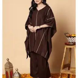 Women Striped A-Line Kurti-image-93