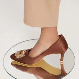 Women Embellished Stiletto Pumps-71