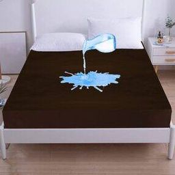 Terry cotton Ultra soft Breathable Waterproof Queen Bed Mattress protector Cover with Elastic 72 X 60 Inch (Queen Bed)-image-12