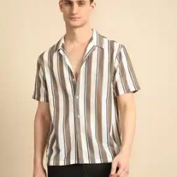 Men Striped Regular Fit Shirt-image-81