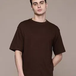 neonomad Men Oversized Fit Crew- Neck T-shirt-picture-12