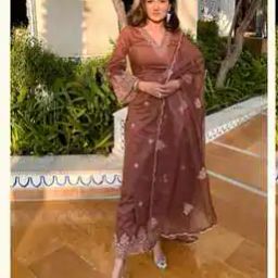 Women Embroidered Straight Kurta with Pants & Dupatta-image-46