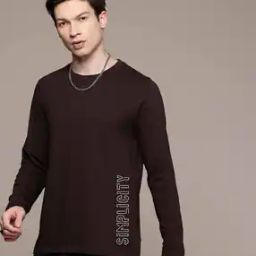 buda jeans co Men Typographic Print Regular Fit Round-Neck T-Shirt-picture-7