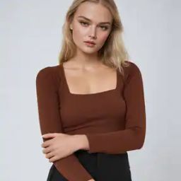Women Regular Fit Square-Neck Top-picture-33