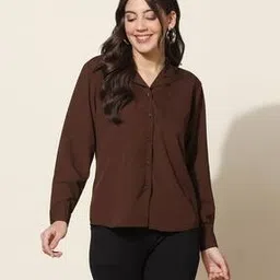 fyre rose Women Regular Fit Shirt with Full-Sleeves-picture-6