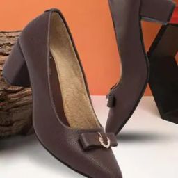 Women Pointed-Toe Pumps with Metal Accent-image-69