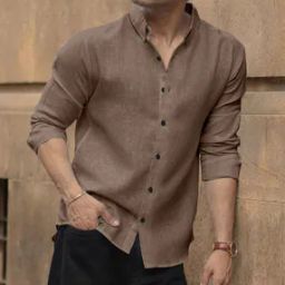 Men Regular Fit Shirt Short Sleeves-image-122