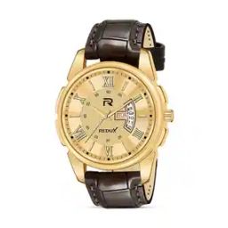 Men RWS0367S Analogue Watch with Leather Strap-image-19