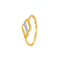 Yellow Gold Stone-Studded Ring-image-43