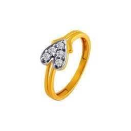 Yellow Gold Stone-Studded Ring-image-10