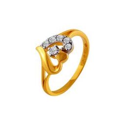 Yellow Gold Stone-Studded Ring-image-49