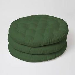 Set of 3 Quilted Round Floor Cushions-image-80