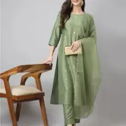 acai Women Embroidered Straight Kurta Set-picture-48