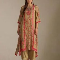 soch Women Floral Print Straight Kurta Suit Set-picture-32