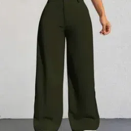 fyre rose Women High Rise Straight Fit Trousers-picture-9