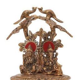 Laxmi Ganesh Tree God Idol-image-1