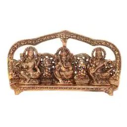 Laxmi Ganesh Saraswati God Idol with Printed Box-image-2