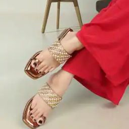 Women Embellished Toe-Ring Flip-Flops-image-34