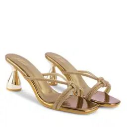 Women Embellished Kitten Heeled Sandals-image-2